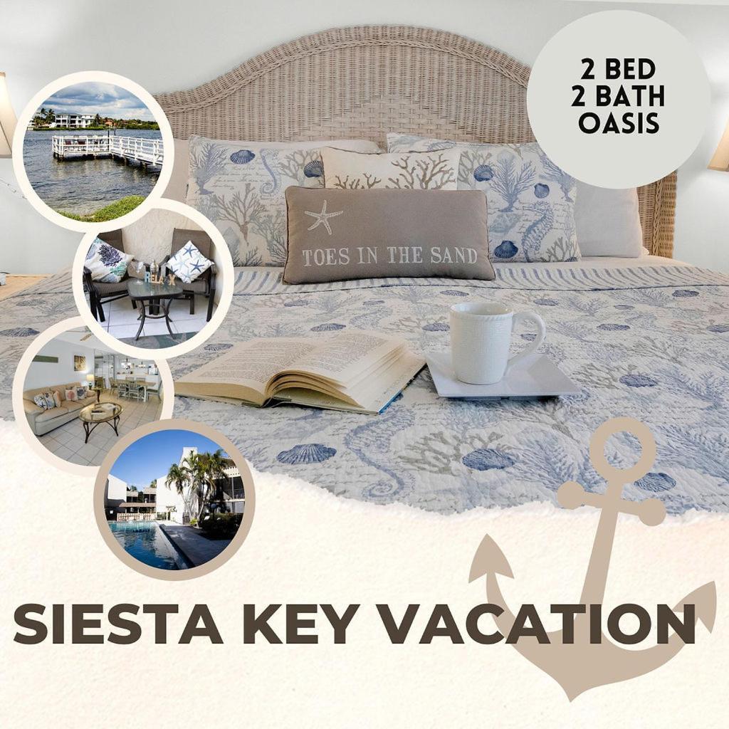Siesta Key Escape Ground Floor Steps To Heated Pool And Free Trolley公寓 外观 照片